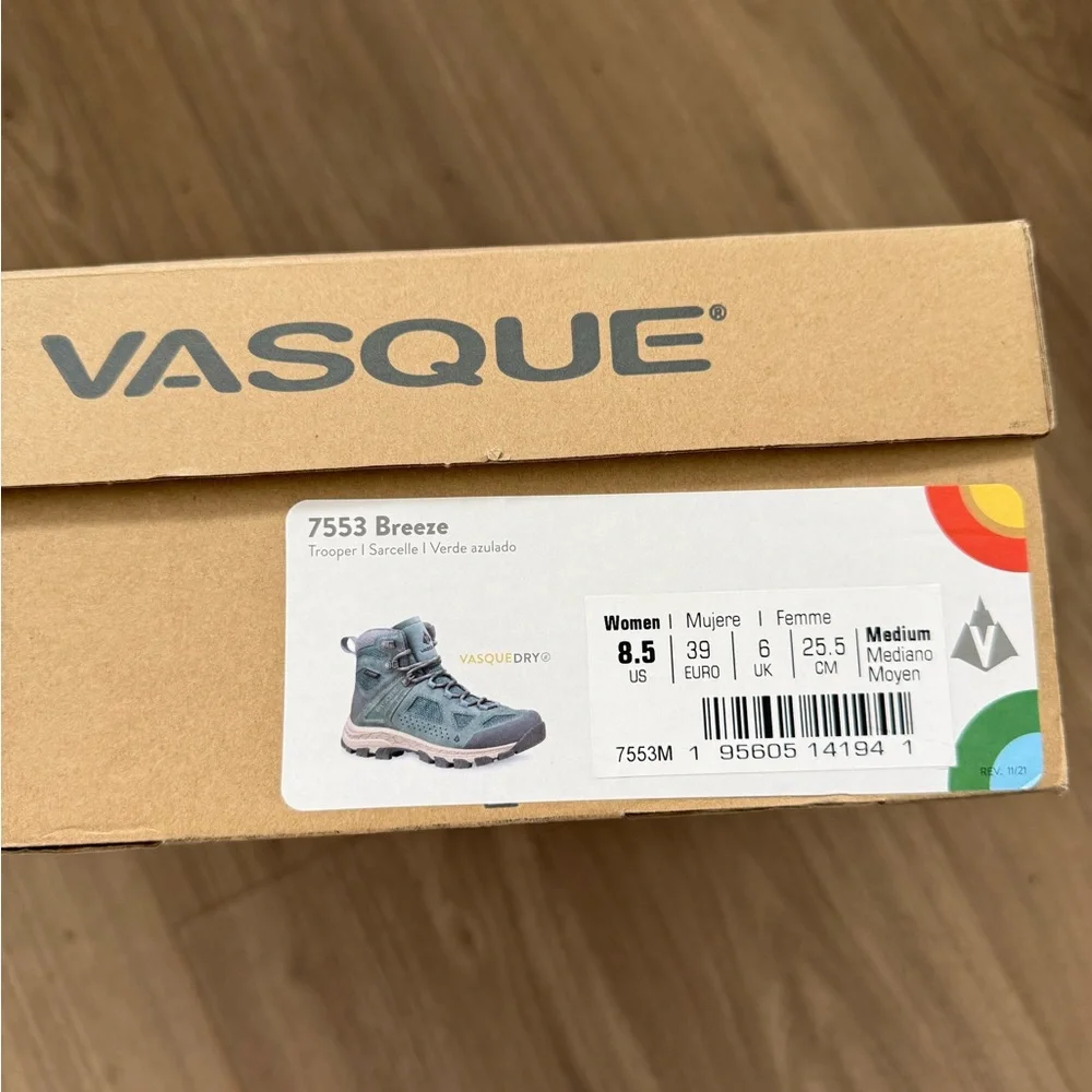 Vasque Blue and Gray Athletic Shoes - Picture 3 of 3